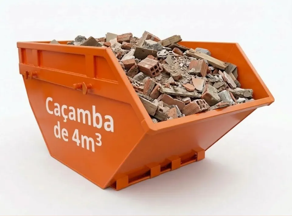 Aluguel de Caçamba 4m³ em Guarulhos