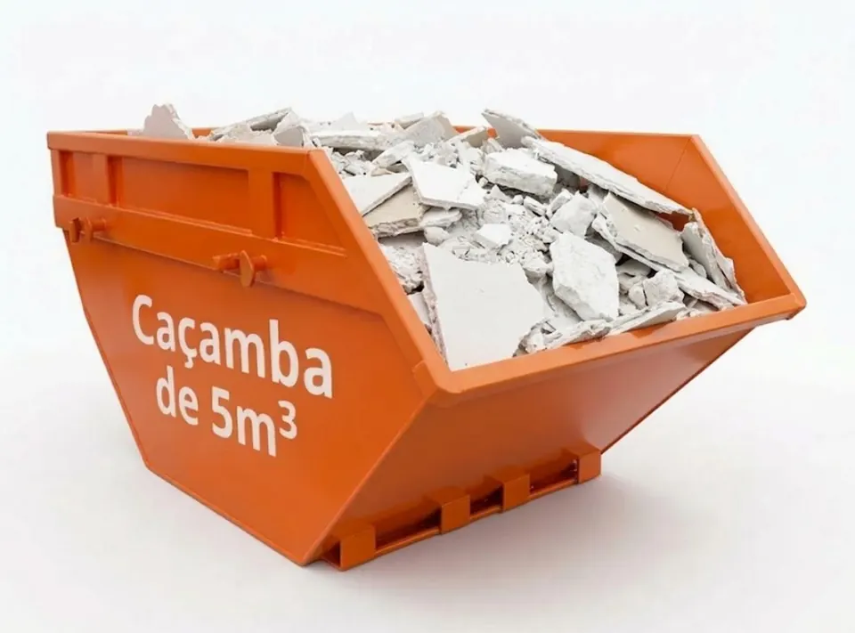 Aluguel de Caçamba 5m³ em Guarulhos
